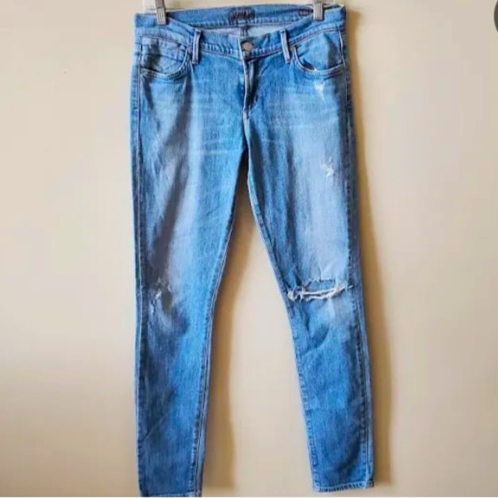 A. Gold E.  | Jeans | Collette distressed skinny stretch jeans | Women 25 - Picture 8 of 10